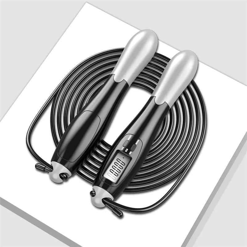 Smart Wireless Jump Rope with Weighted Ball and Counter